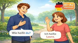 How to Ask Someone&rsquo;s Name in German | A1 Conversation
