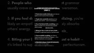 DARK PSYCHOLOGY MASTERY SERIES [PART 7]