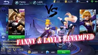 MOBILE LEGENDS [[Fanny & Layla]] FANNY AND LAYLA HAS BEEN REVAMPED!!, REALLY?!