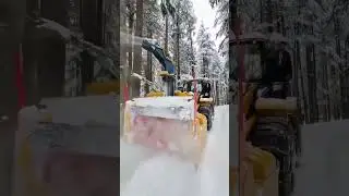 heavy modern technology machine cleaning snow #shortvideo #travel #shots #snow #trending