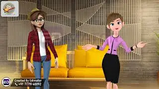 Rohit Burger Point | 3D Advertising Video | Edimator | Call - 7771940092