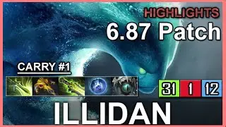 Illidan Morphling 6.87 | GOD OF MORPHLING | Game Highlights