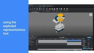 Assembling disassembling animations - BricsCAD Mechanical