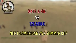 GETTING CLAPPED RAW | 84th & 41e vs 12e & DKK (NA2v2SC) (Mount and Blade: Napoleonic Wars)