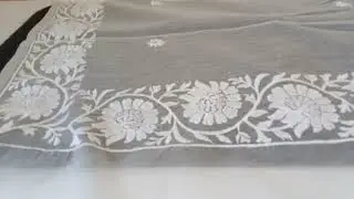 White supernet saree collection with price