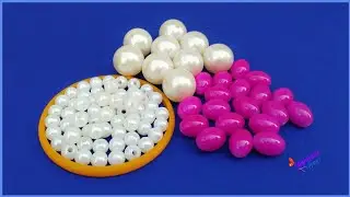 How To Make Pearl Garland At Home | Garland Designs | Jewelry Making | uppunutihome