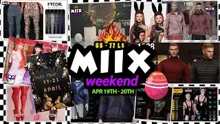 FREE GIFTS + MIIX Weekend | Easter Hunt | Second Life
