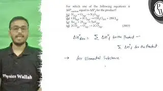 For which one of the following equations is \( \Delta H^{\circ} \) ...