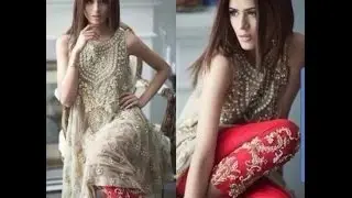 Mina Hassan Mala Chiffon Dress