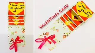 Valentines Day Cards | Valentine Cards Handmade | Love Greeting Cards Latest Design Handmade | #189