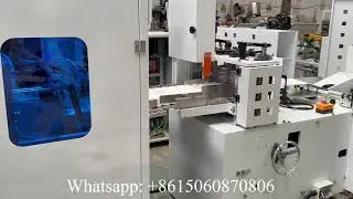 Automatic transferring napkin tissue paper making machine