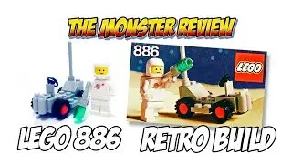 Lego 886 -Space Buggy - Classic Space - Retro Speed Build
