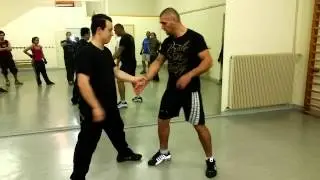 Defence wrist seizure followed by a punch