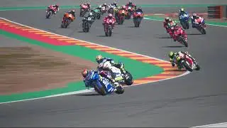 ARAGON MOTOGP 19 TITO RABBAT IN ACTION (TV REPLAY)