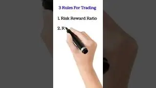 3 Trading Rules For Become A Successful Trader #shorts
