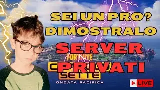 FORTNITE ClaudioGamer ti sfida! 😱 Server Privati: Sei Un PRO? Dimostralo SUBITO!