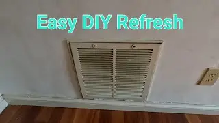 How To Restore Old Air Vent Covers DIY
