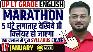 MARATHON | UP LT Grade English Booster Class | AKSRajveer