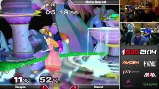 SXC2K14 - SSBM - Chappos (Fox) vs Muscat (Peach)