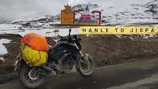 Ultimate solo ride to Ladakh | Hanle to Jispa | Gata Loops | Bara lacha la pass