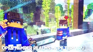 OPEN MEMBER REALMS MCPE 1.18+ TERBARU 2022 INDONESIA|GRAVEZ SMP