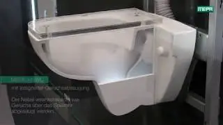 Наглядный пример работы Air WC от MEPA
