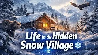 Extreme Life in the Hidden Snow Village ❄️ | Survival life 2026