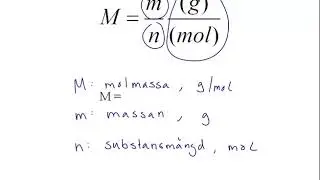 Molmassa