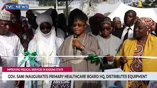 Gov Sani Inaugurates Primary Healthcare Board HQ, Distributes Equipment