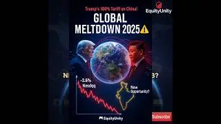 $2 Trillion Crash! Trump&rsquo;s 100% Tariff on China Sparks Global Economic War 🌍