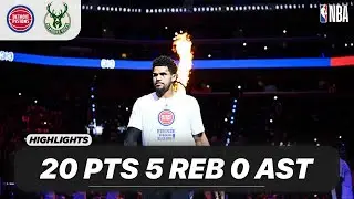 Tobias Harris vs Milwaukee Bucks | 20 PTS 5 REB 0 AST | NBA 12-03-2025 Highlights