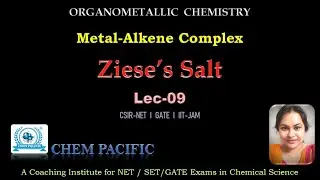 Metal-Alkene Complex Ziese's Salt   I   Lec-09  l   Organometallic Chemistry