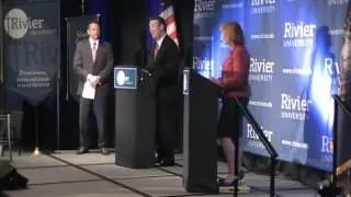 Lamontagne Hassan Gubernatorial Debate at Rivier University 27 September 2012