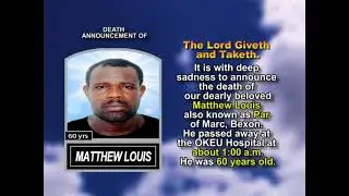Matthew Louis SHORT