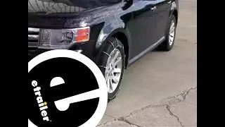 etrailer | Подойдут ли цепи противоскольжения Glacier Cable к вашему Ford Flex 2010 года?