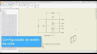 Autodesk Inventor 2020 - Configuração do estilo de cota - Dica Rápida 005