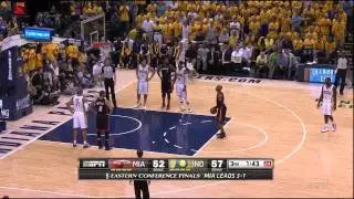 Lance Stephenson Wanders Into A Heat Huddle