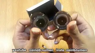 HOW TO APPLY WINGED EYE LINER//LOCALLY AWAILABLE GEL EYE LINER//DEMO N REVIEW_urdu/hindi
