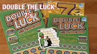 Билеты Double The Luck и 7&rsquo;s ‼️Калифорнийские лотерейные билеты 🤞🍀🍀🍀