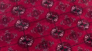 Unique Loom Tekke Collection Over-Dyed Saturated Traditional Torkaman Area Rug (5' 0 x 8' 0   #ad