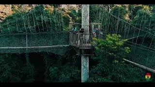 Kakum NATIONAL PARK Cinematic DRONE Shot, Ghana