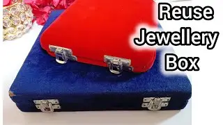Old Jewellery Box Makeover | Box Decoration Idea | Best out of waste |