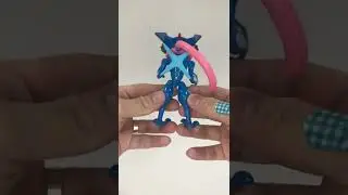#ashgreninja #toy #pokemon that fits in #greatball #pokeball #pokemontoys #greninja #reviewsofnestor