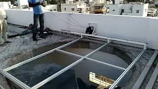 Automatic Skyroof for home/ Automatic Sunroof /Motorised Skyroof Installation 9789625966