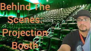 Behind the Scenes: Touring a movie theatre projection booth!