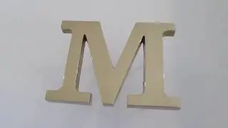 polished cast bronze letters