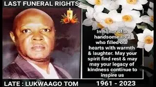 LAST FUNERAL RIGHTS FOR LATE LUKWAGO TOM | ST. YOWANA MARIA MUZEEYI LUWAFU SUB PARISH| 20/ DEC /2025