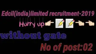 #Edcil education and career india limited recruitment-2019