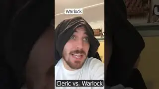 Cleric vs Warlock #Shorts #DnD #dungeonsanddragons #dnd5e #dndmeme #funny