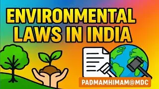 TOP ENVIRONMENTAL ACTS IN INDIA || QUICK REVISION NOTES